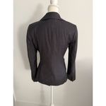 Ann Taylor Gray Pinstripe Blazer Jacket Size 2 Photo 3
