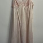 Vanity Fair Vintage 80s Full Slip Nightgown Light Pink Dress-Women’s Size 34 S Photo 0