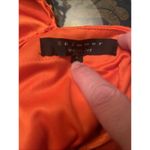 Shimmer by Bari Jay Formal Long Dress Gown Orange Coral Beaded Size 4 Photo 3