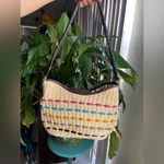 Brighton Woven Shoulder Bag with Multicolor Accents Photo 3