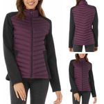 32 Degrees Heat Front Puffer Jacket in Purple Black from 32 Degrees, Size S, New with Tag Photo 1