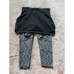 Athleta Skirted 2 In 1 Athletic Electric Placid Leggings Sz Xs Yoga Workout Photo 9