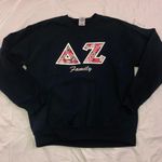 Gildan Delta Zeta Lettered Sweatshirt Photo 0