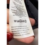 Free People We The  Picture You Tee Sz L Gray Ribbed‎ Boho Distressed Coastal Photo 6