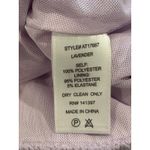 ASTR The Label Women's Lavender Pintuck Tie Front Crop Top Ruffle L NWT Photo 10