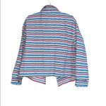 ZARA NWT  Textured Weave Jacket Striped Boho L Bloggers Fave Photo 8