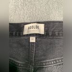 AGOLDE  denim jeans 90’s jean black 27 distressed Photo 7