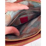 HOBO International Red Leather Evella Crossbody Shoulder Bag Purse Photo 5
