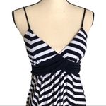 carole little  Blue White Stripe Sleeveless Dress Size 6 Photo 4