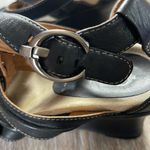 Earthies Leather Strappy Sandals Size 8.5 Black Photo 6