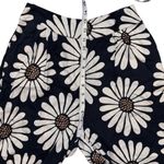 Farm Rio  x Anthropologie Daisy Linen-Blend Wide-Leg Pants Black Sz S Retail $168 Photo 6