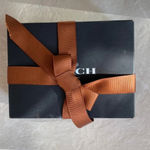 Coach  Leather Luggage “LF”‎ Initials w/Box (NEW) Photo 3