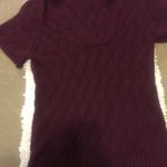 a.n.a Sweater Dress Large Knit Purple Acrylic Photo 4