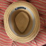 Epoch Tan Straw Fedora sz S/M Photo 5