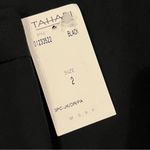 Tahari 🌺NWT  BLACK STRAIGHT LEG MID RISE TROUSER PANTS SIZE 2🌺 Photo 4