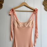 Free People  dress midi mesh slip stretchy bodycon lightweight XS Photo 2