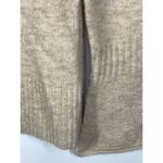 Loft 1– Women's Flare Sleeve Acrylic Knit Turtleneck Sweater Beige Size XS Photo 3