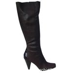 Donald Pliner Expresso Suede Croc Leather Boot New Water Resistant New NIB $495 Brown Size 8.5 Photo 7