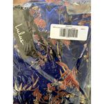Lulus  Perfect Date Royal Blue Satin Jacquard Sleeveless Mini Dress S NWT Photo 5
