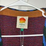 Farm Rio  Oversized Mixed Leopard Print Open Front Cardigan(Size Small) Photo 8