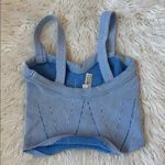 Free People Movement Perfectly Plated Cami Denim Blue Combo Size undefined Photo 6