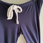 Eberjay Eberjey Heather Cropped Pant Blue Deep Sea Size Small Photo 4