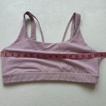 Athleta  Light Mauve Pink Sports Bra Size M | Yoga Lounge Activewear Photo 3