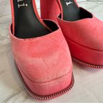 Gianni Bini OTTEN Suede Ankle Strap Platform Pumps Size 6.5 M Barbie cute girly Pink Photo 5