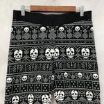 Hot Topic Skull Fair Isle Sweater Leggings Womens L/XL Grunge Gothic Comfy Photo 1