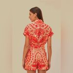 Farm Rio  Jaipur Linen Romper Photo 2