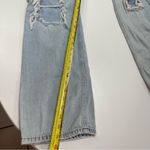 Aeropostale Aero 90's Baggy Women 8 Distress Light Wash Denim Jeans Photo 5