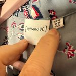 Junarose Floral‎ Print Kimono Robe duster Blue Pink US 22 boho Size undefined Photo 2