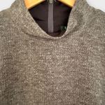 Lauren Ralph Lauren Charcoal Gray Long Sleeve Knit Dress – Size 14 Black Photo 5