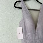 BHLDN Anthropologie  Jenny Yoo Sarita Maxi Bridesmaid Dress NEW Size 2 in Lilac Photo 6