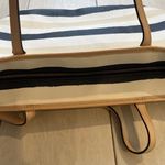 Kate Spade  Striped Bondi Road Large Harmony Tote Bag Nautical Coastal Resort Photo 3
