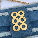 KOORELOO Amalfi Fringe Denim Crossbody Bag Photo 5