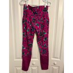 Old Navy Active Floral Print Go Dry Leggings Women's L Pink Blue Green Size undefined Photo 3
