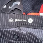 Betabrand  Pinstripe Yoga Trouser Dress Pants Black XS Photo 3