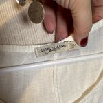 Elegant White Lungo L’Arno 100% linen Women's Swim Coverup/tunic Size 1X Photo 1