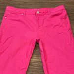 Elle Hot Pink Skinny Pants Size 14 Photo 2