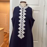 Lilly Pulitzer  Callista Navy shift dress Photo 8