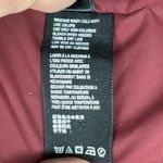 Free People  Hailey Oversized Puffer Coat XS Wine/Dark Red Hooded Jacket GUC Photo 7