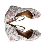 Gentle Souls Wedge Sandals Women 10 Pink Floral Spring Photo 5