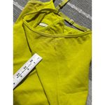 Zumba Wear Women's Green Athletic Tank Top Size Medium Spaghetti Strap Yellow Photo 4