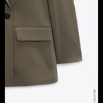 ZARA Oversized Double Breasted Blazer Photo 4