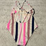 Xhilaration Multi-colored print with stripes • One-piece swimsuit in size M • Photo 6