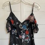 ZARA Woman Cold Shoulder‎ Floral Romper Photo 6
