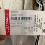 1. State NWT  Fringe Sleeve Cable Sweater | Size: Large Photo 7