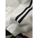 Womens Graphic Sweatshirt Don't Be Salty Print Light Gray Long Sleeve Size L Photo 2