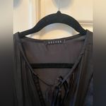 Decker Black Dress with Ruffle Detail S/M Photo 2